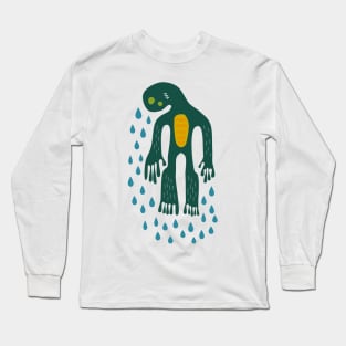 Fantastical Bizarre Water Creature Long Sleeve T-Shirt